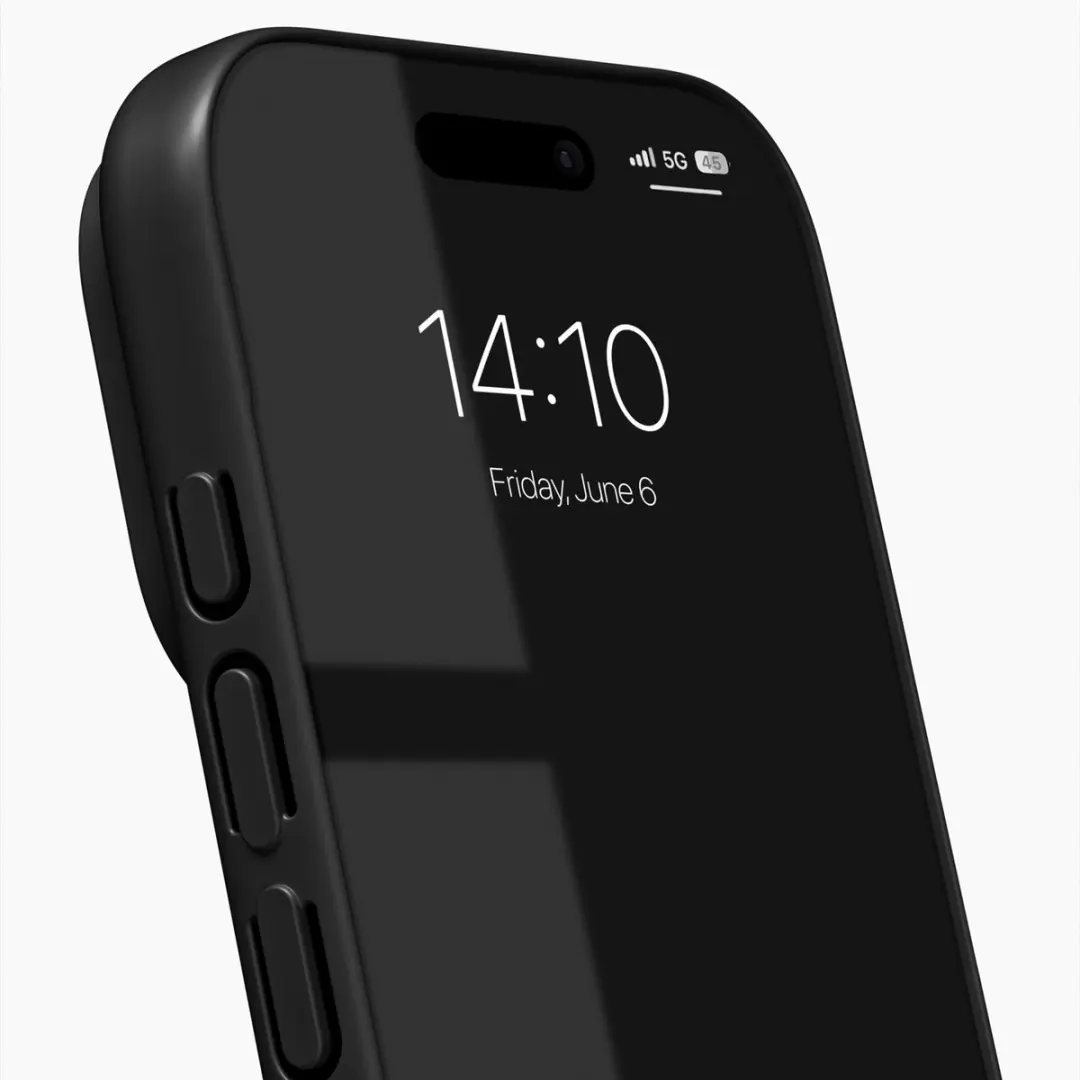 iDeal of Sweden Slim Case iPhone 17 Pro - Matte Black - IDSLCMS-I2661P-28