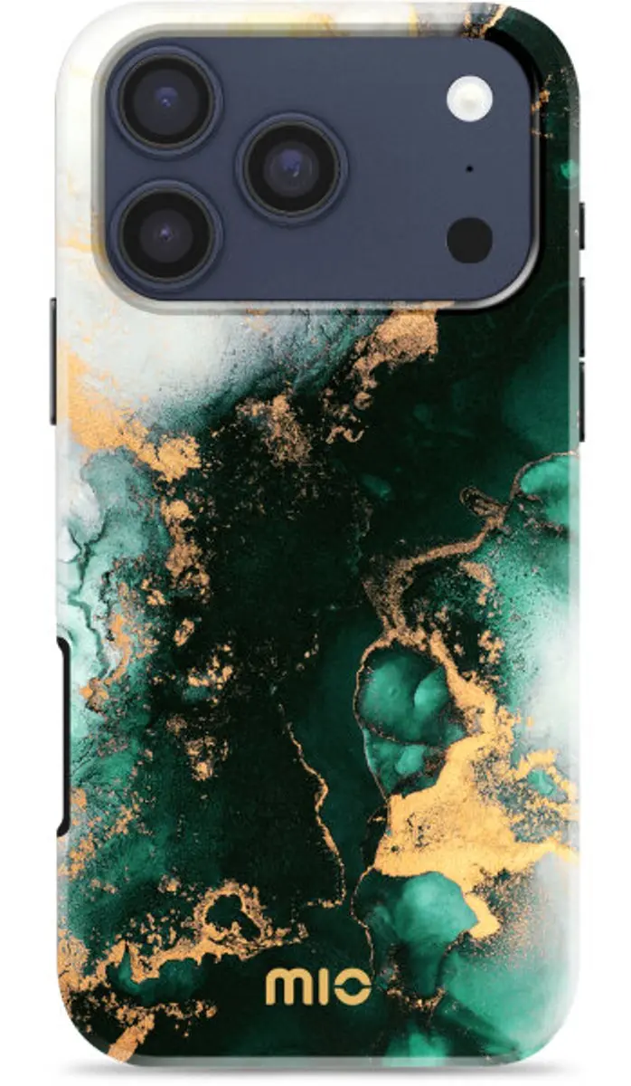 MIO by Mobilize Green Marble Magsafe Compatible for iPhone 17 Pro Max/18 Pro Max