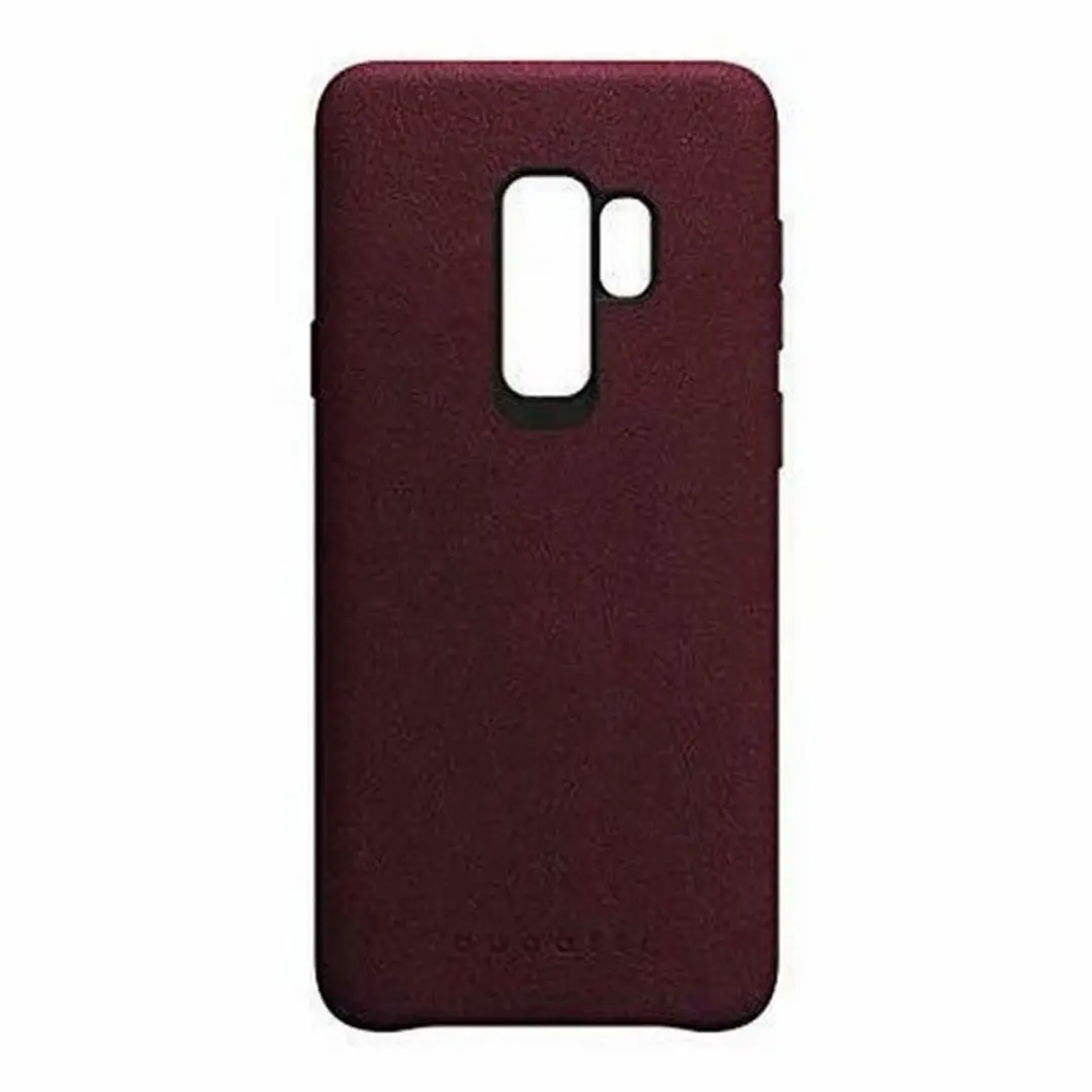 Bugatti Ultrasuede Hoesje Samsung Galaxy S9+ - Rood