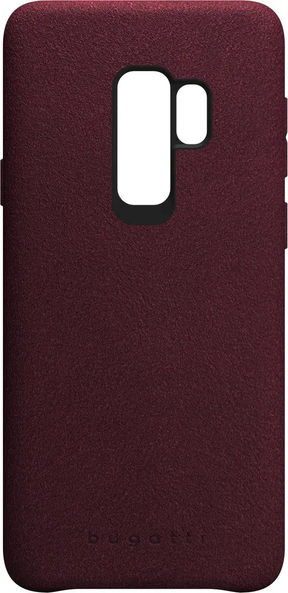 Bugatti Ultrasuede Hoesje Samsung Galaxy S9+ - Rood