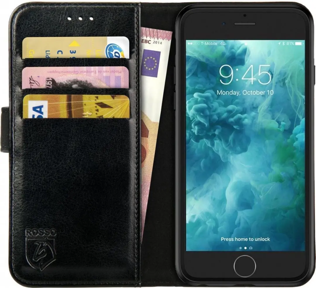 Rosso Element Book Case Wallet iPhone SE 2020/2022