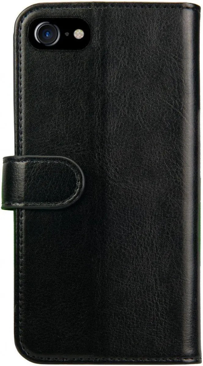 Rosso Element Book Case Wallet iPhone SE 2020/2022 - 3 Pasjes - Zwart