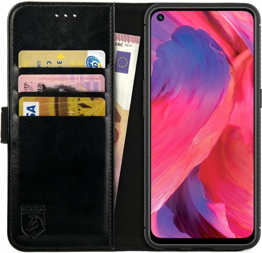 Rosso Element Book Case Wallet Oppo A74 5G