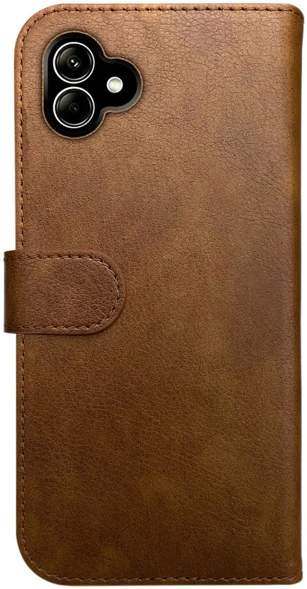 Rosso Element Book Case Wallet Samsung Galaxy A04 - 3 Pasjes - Bruin