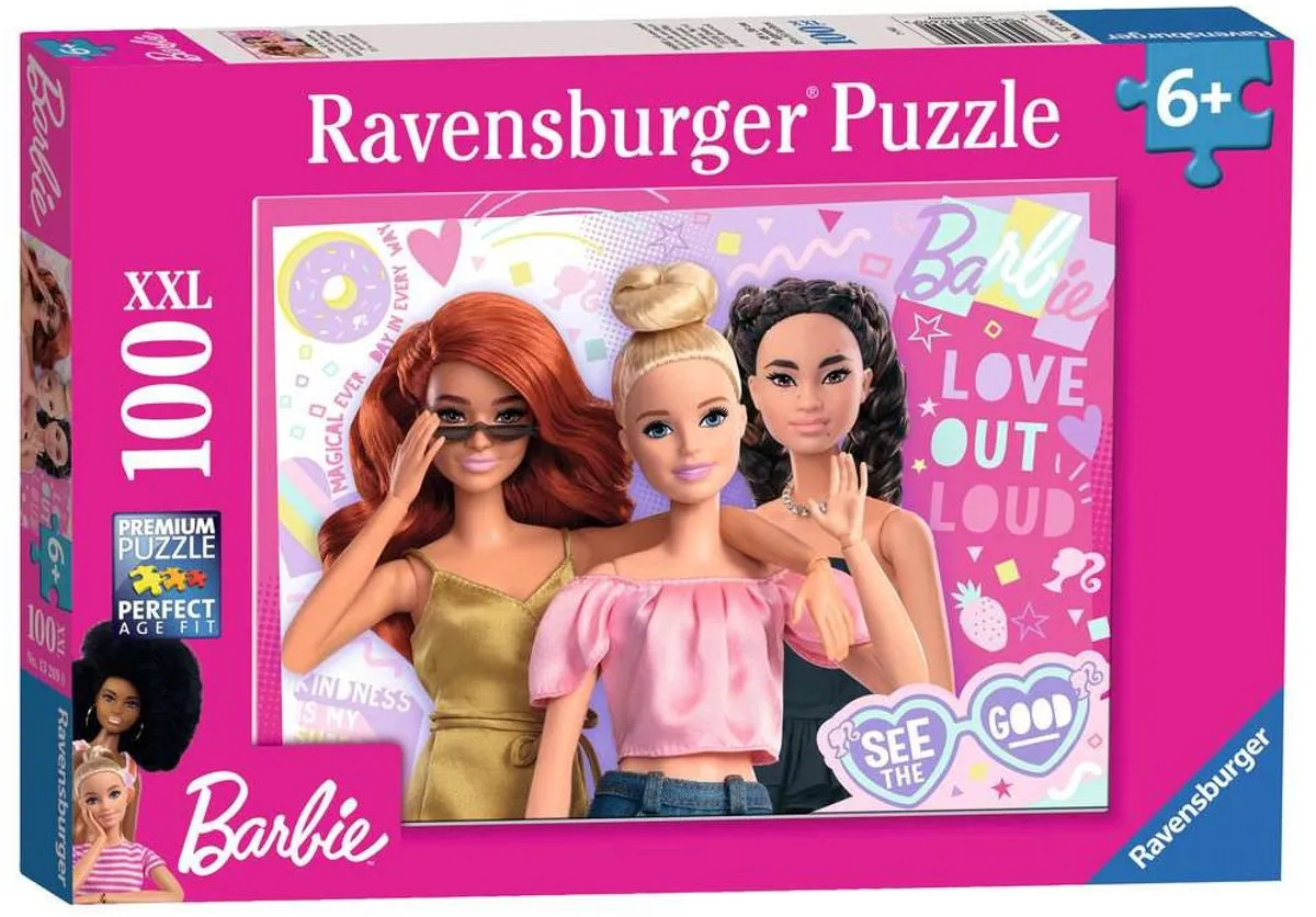 Ravensburger Barbie XXL Puzzel 100 Stuks
