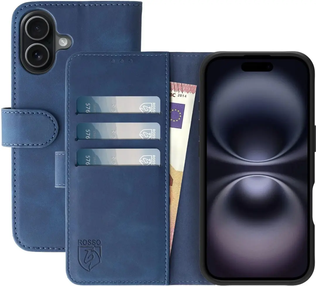 Rosso Element Wallet Book Case iPhone 16