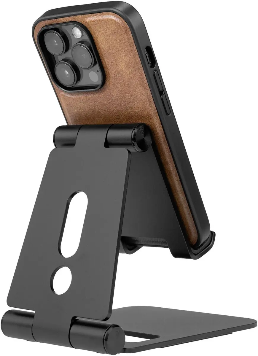 Rosso Element iPhone 16/17 Hoesje 2-in-1 - Bruin