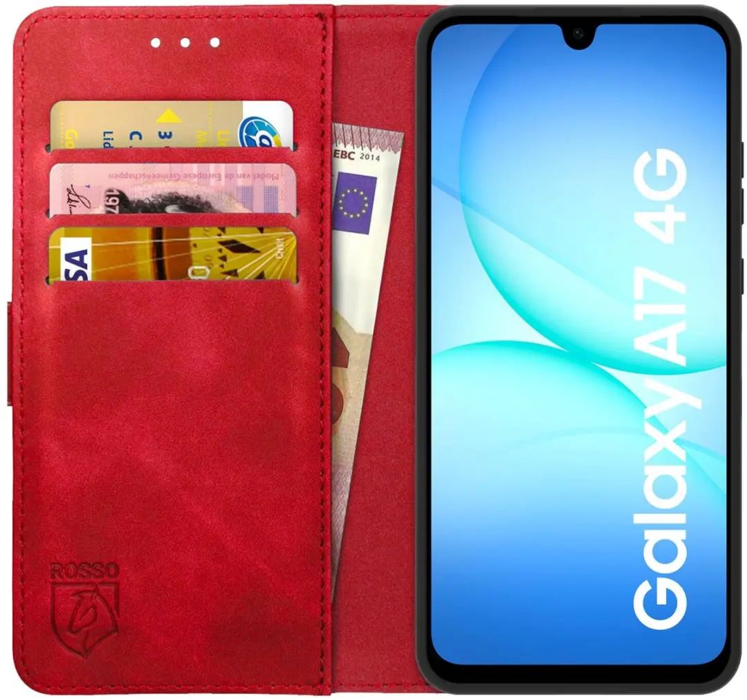 Rosso Element Wallet Book Case Samsung Galaxy A17