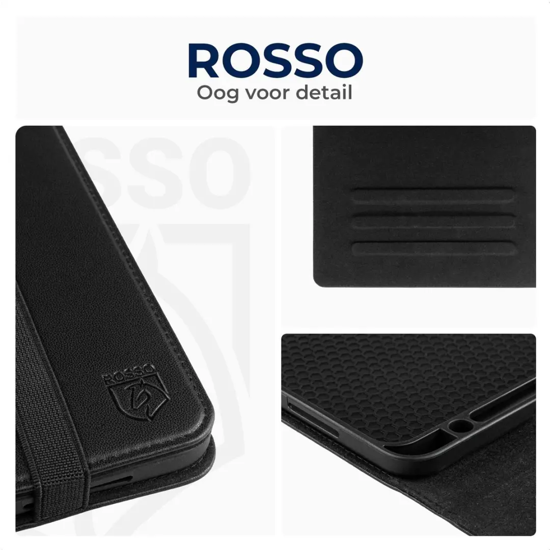 Rosso Element 228324 Tablethoes - Samsung Galaxy Tab A11 Plus - Zwart