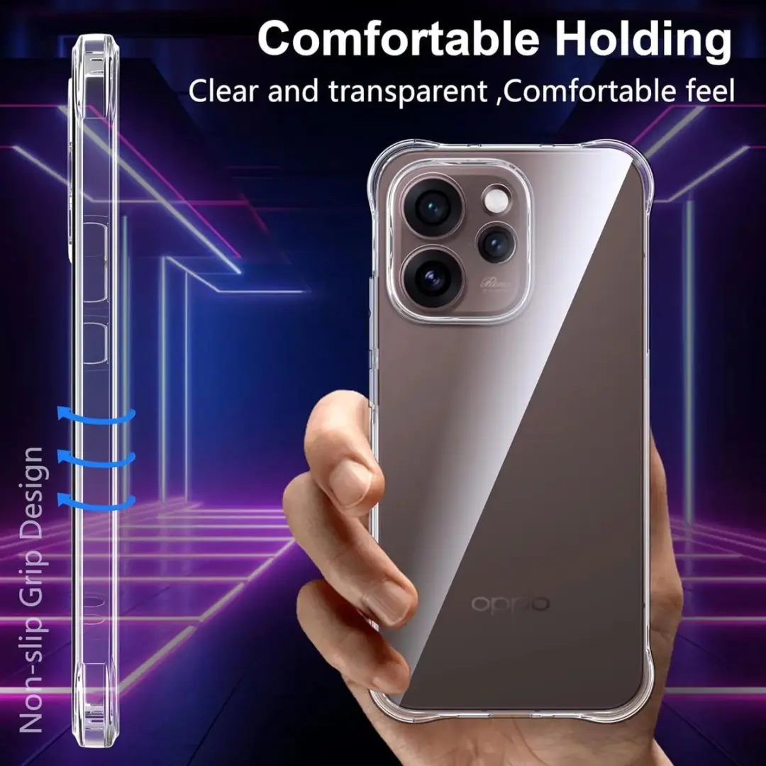 Selected Transparant Hoesje Oppo Reno 15 Pro - Schokbestendig