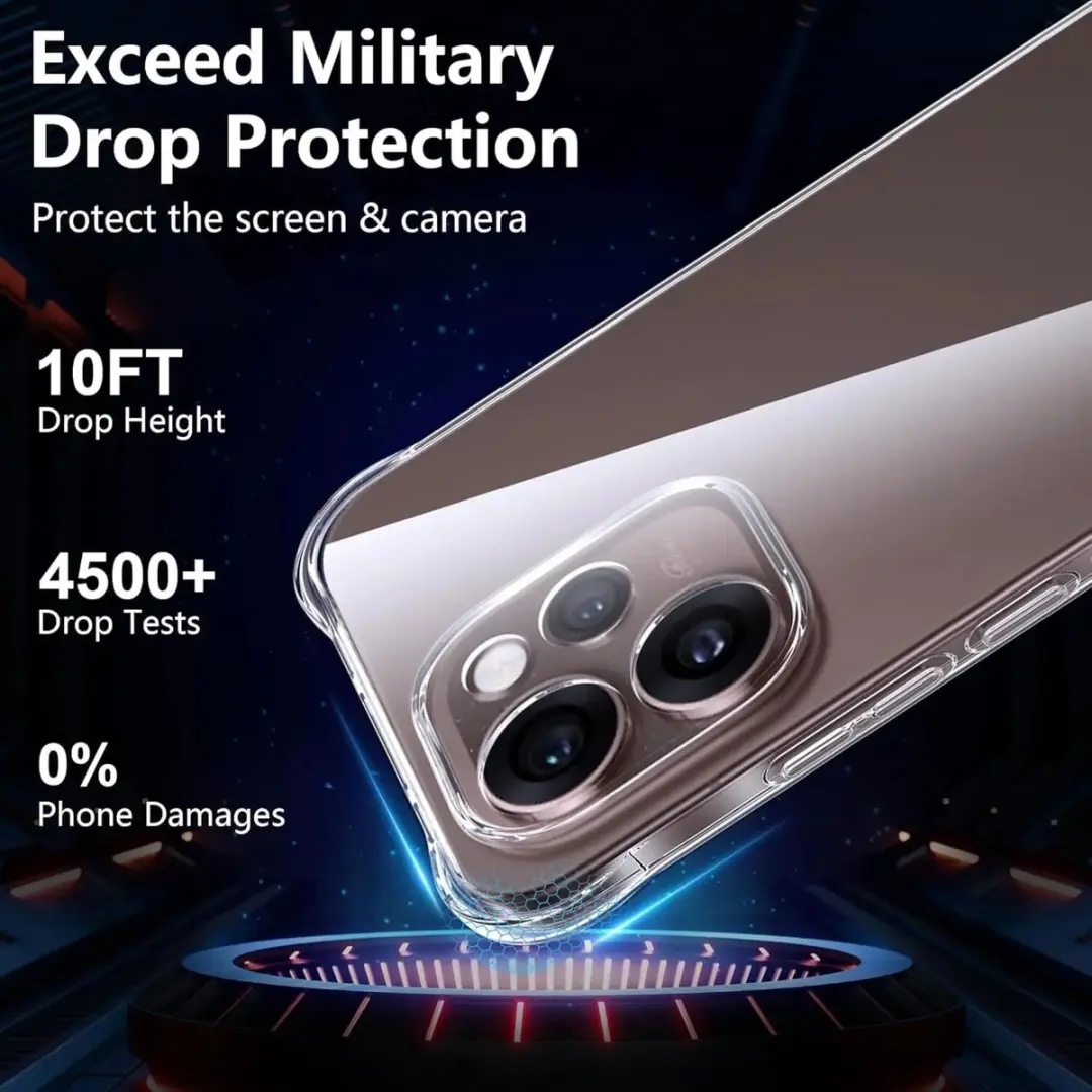 Selected Transparant Hoesje Oppo Reno 15 Pro - Schokbestendig