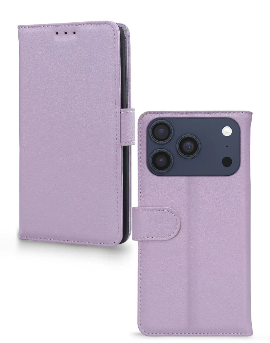 Mobilize Telefoonhoesje geschikt voor Apple iPhone 17 Pro Max Hoesje Echt Leer