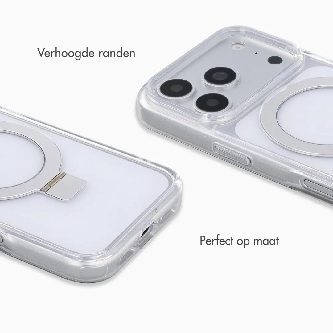 Accezz Hoesje iPhone 18 Pro/17 Pro - Transparant - MagSafe