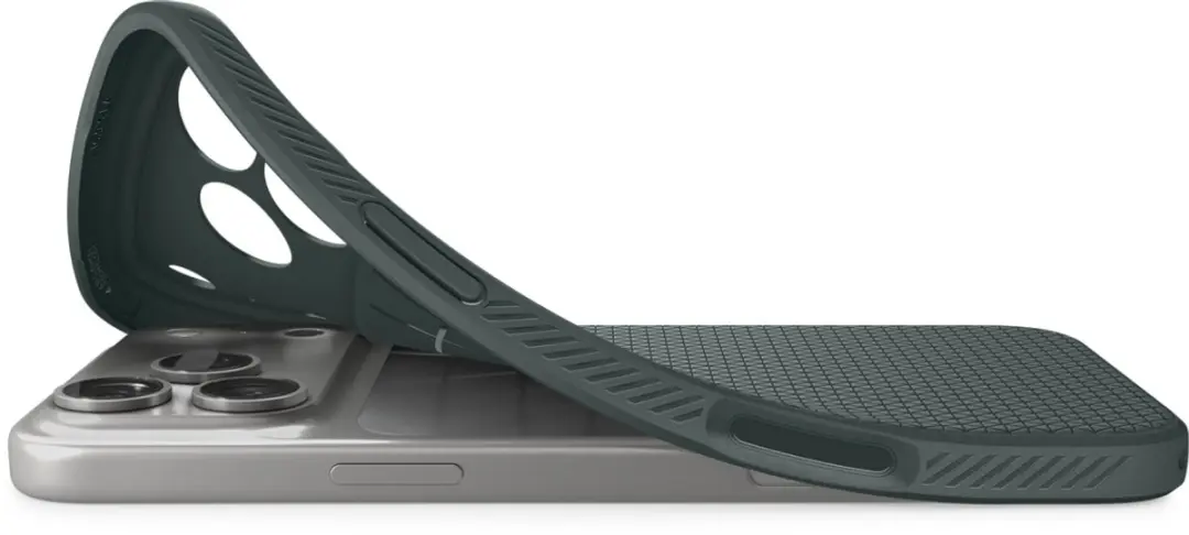 Spigen Liquid Air Backcover iPhone 17 Pro Max - Abyss Green