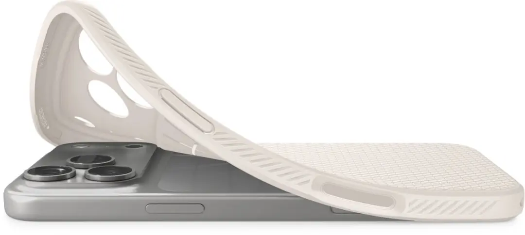 Spigen Liquid Air Backcover iPhone 17 Pro - Zilver
