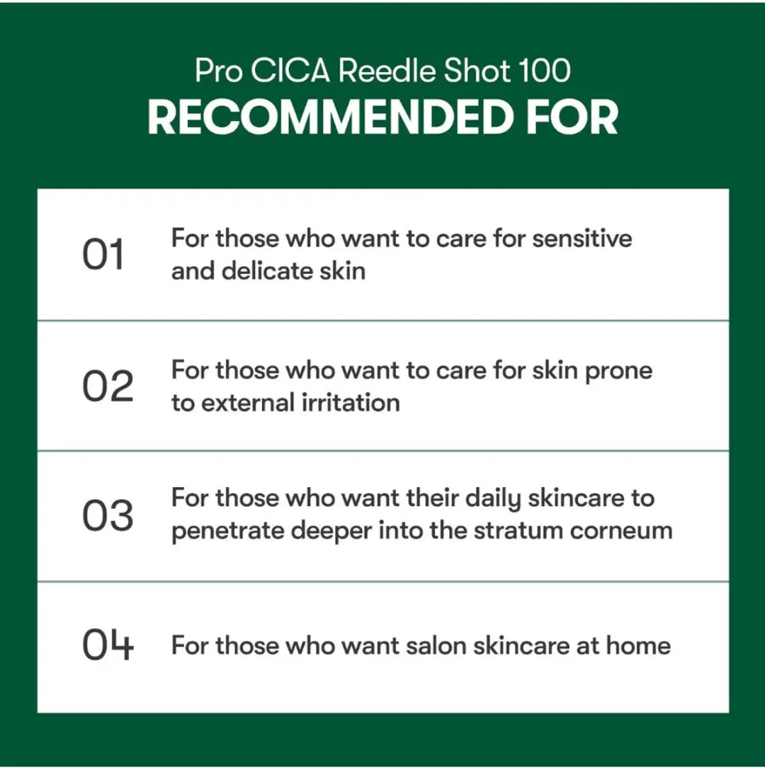 VT Cosmetics Pro Cica Reedle Shot 100 - 20ml