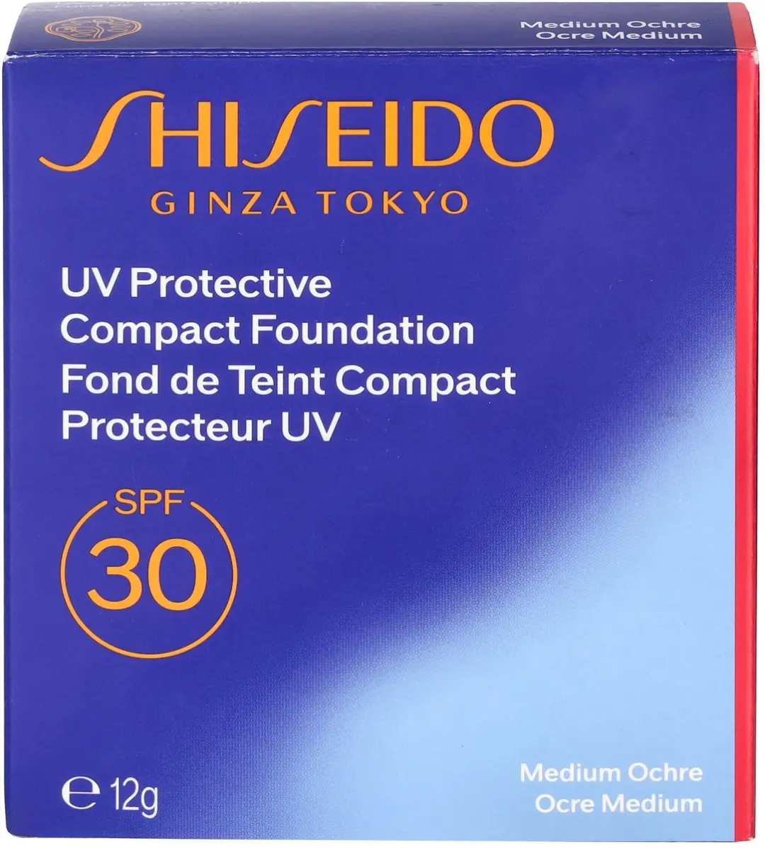 Shiseido UV Protective Compact Foundation Medium Ochre 12g