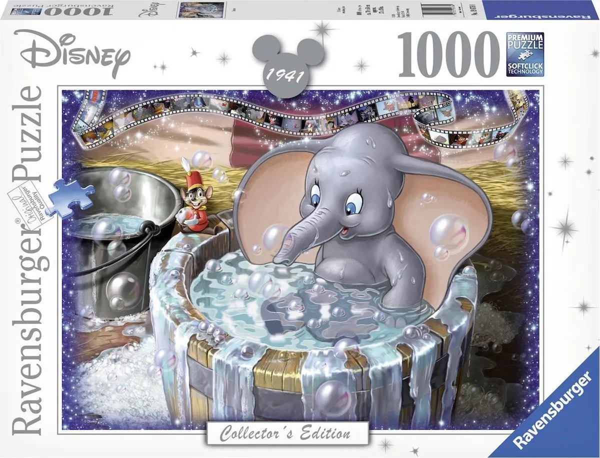 Ravensburger Disney Dumbo Legpuzzel 1000 Stuks - Multicolor