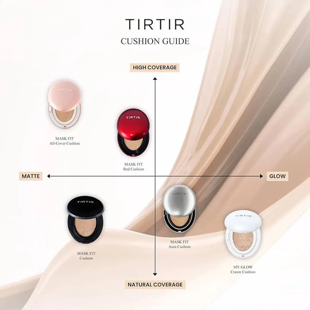 TIRTIR Mask Fit Aura Cushion Foundation 24N Latte - 18g - afbeelding 4 van 6