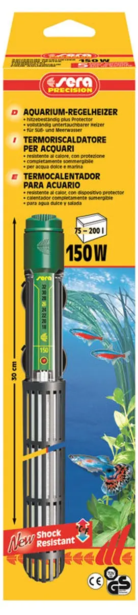 Sera Aquarium Verwarming 150W - Zwart - afbeelding 4 van 4