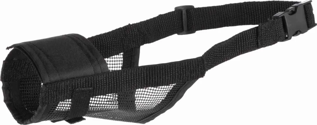 Trixie Muilkorf Polyester met Gaas