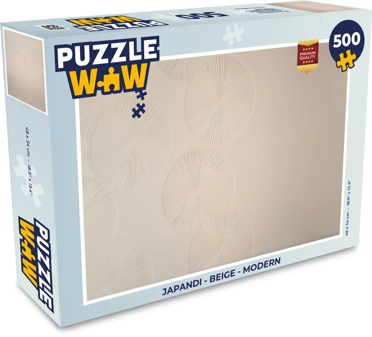 PuzzleWow Japandi Legpuzzel 500 Stuks