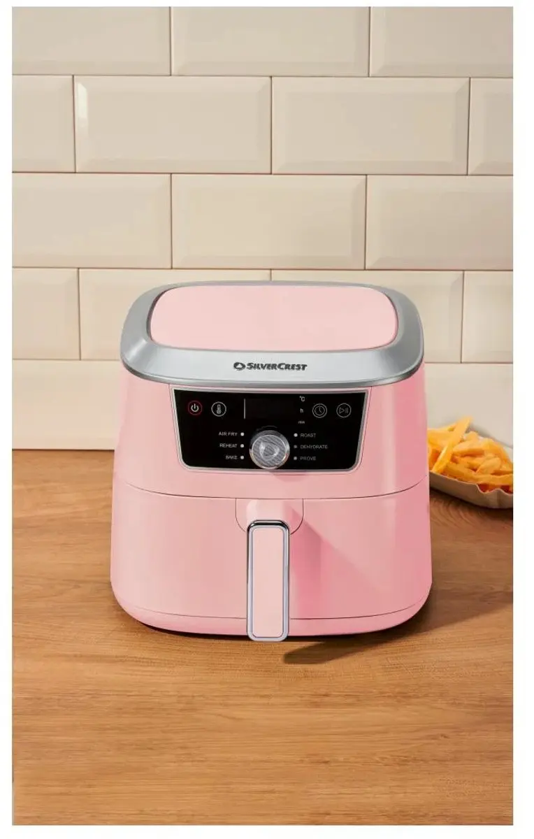 Silvercrest Airfryer 4,7L Pastelroze