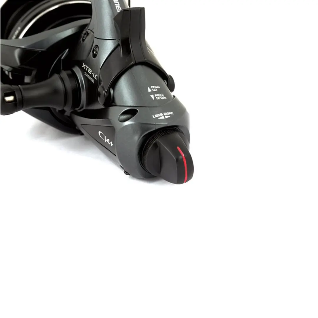 Shimano Big Baitrunner C14+ XT-B LC Vrijloopmolen - 7 Lagermetalen - Zwart/Grijs
