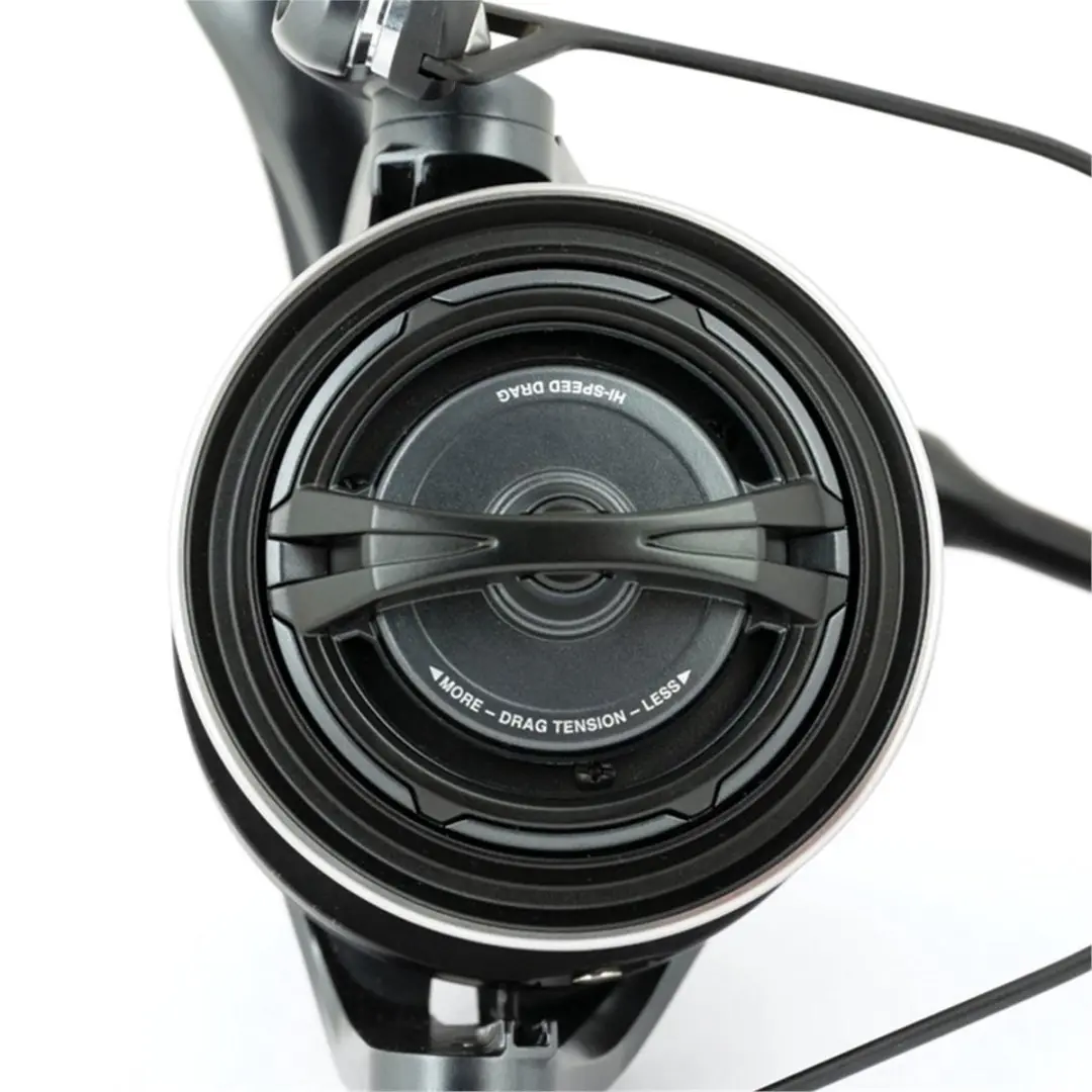 Shimano Big Baitrunner C14+ XT-B LC Vrijloopmolen - 7 Lagermetalen - Zwart/Grijs - afbeelding 6 van 6