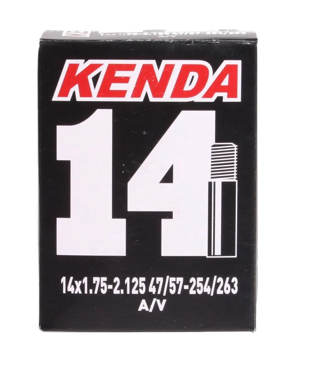Kenda Binnenband 14x1.75 - 2.12 Auto Ventiel - Zwart - afbeelding 2 van 2