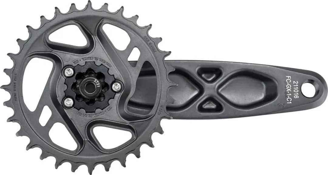 SRAM GX Eagle Dub Direct Mount Crankstel 170mm - 32T - LunarGrijs - afbeelding 2 van 6