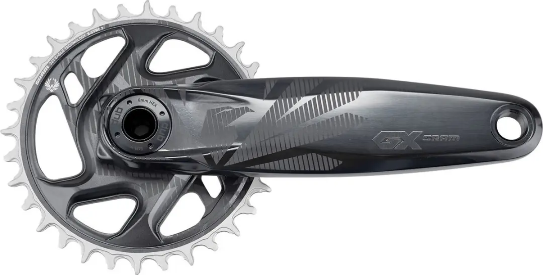 SRAM GX Eagle Dub Direct Mount Crankstel 170mm - 32T - LunarGrijs - afbeelding 3 van 6