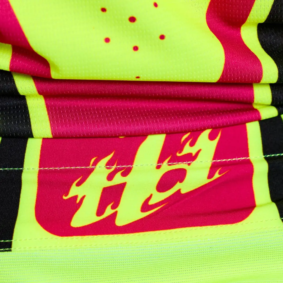 Troy Lee Designs GP Pro Roller Jeugd Motocrossbroek - 24 - Geel/Rood - afbeelding 6 van 6