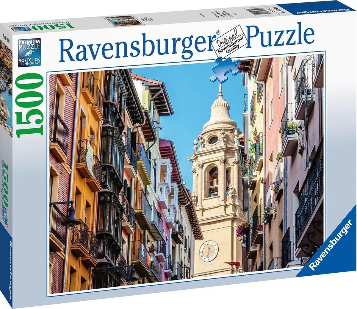Ravensburger Pamplona Legpuzzel 1500 Stuks - Multicolor