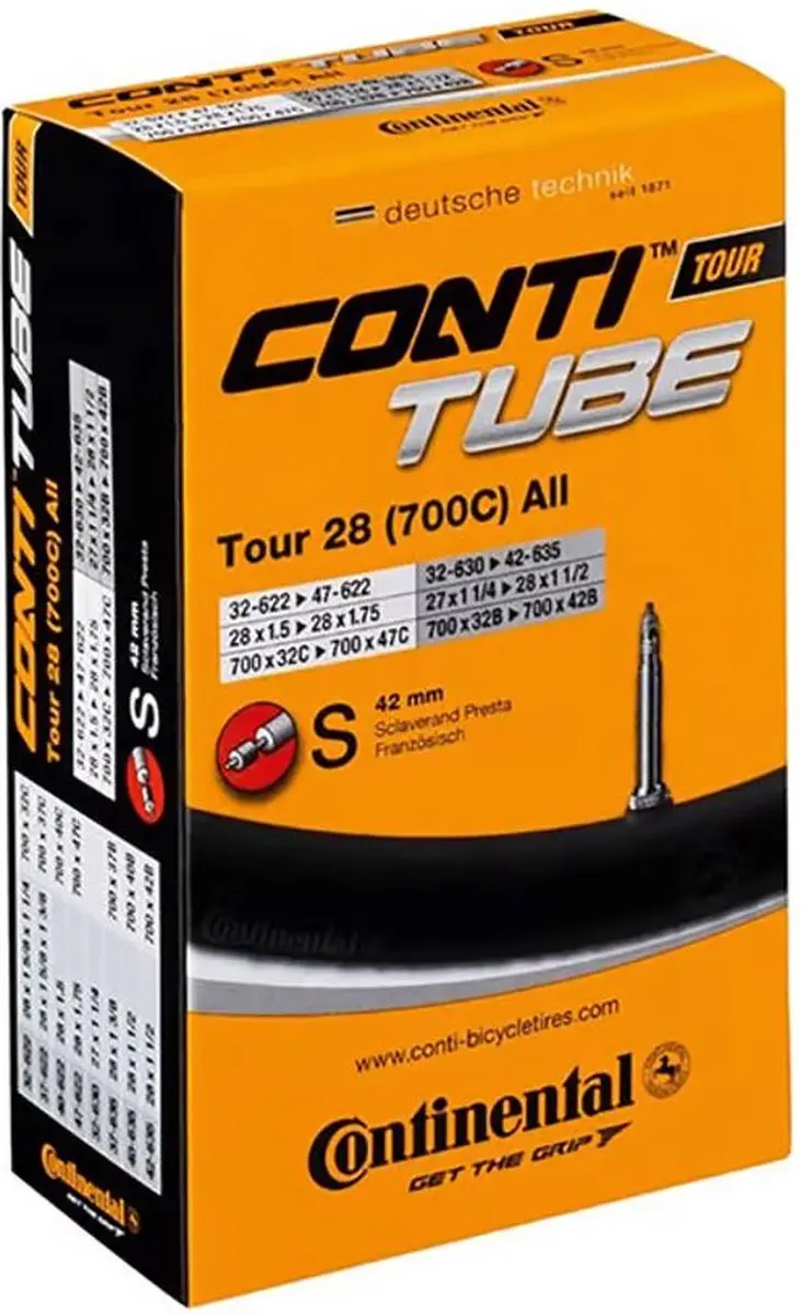 Continental Binnenband Hermetic 26" 37-559 - Zwart - afbeelding 6 van 6