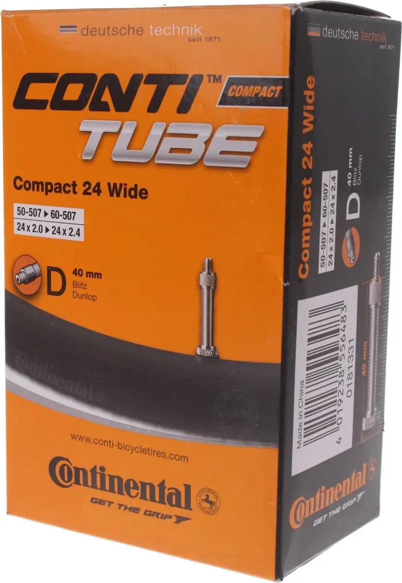 Continental 24 Compact Wide Binnenband 50/60-507 - DV40mm