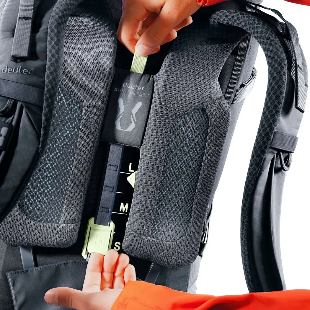 Deuter Aircontact Core 50+10 Trekkingrugzak 82cm - Zwart - afbeelding 2 van 6