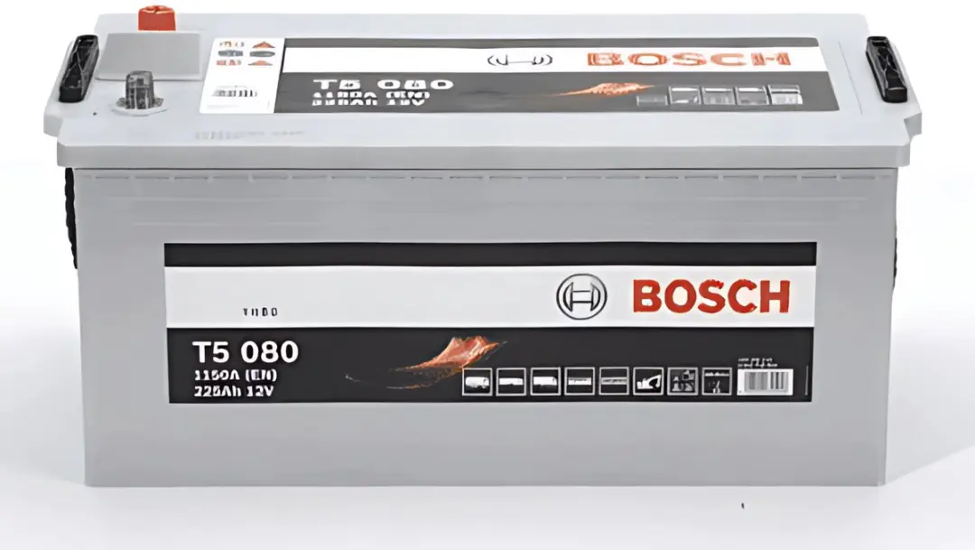 Accu 225Ah 12V Bosch T5080 SHD startaccu