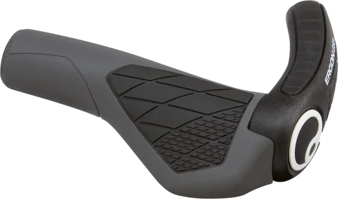 Ergon GS3 Handvatten - Mountainbike - Zwart/Grijs - afbeelding 4 van 6