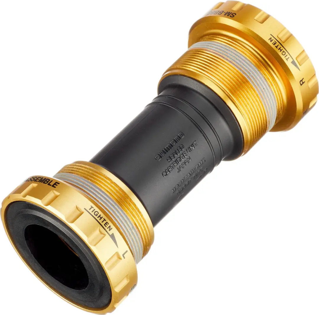 Shimano Saint SM-BB80 Bottom Bracket 68/73mm - Zwart/Goud