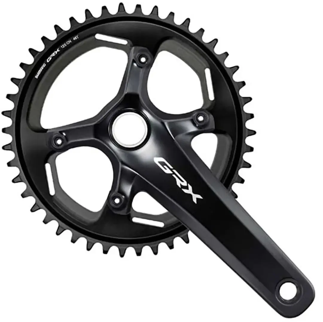 Shimano FC-RX820-1 Crankstel - 165mm/44T - Zilver - afbeelding 3 van 4