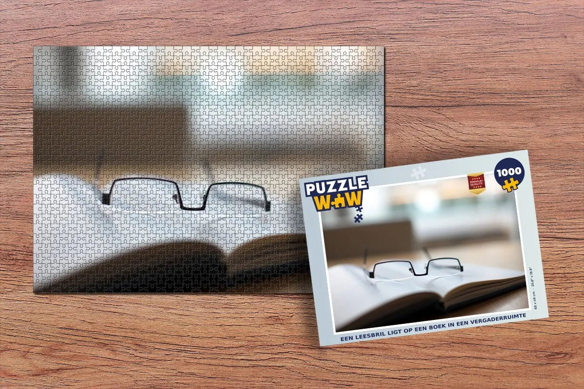 PuzzleWow Legpuzzel 1000 Stuks Multicolor