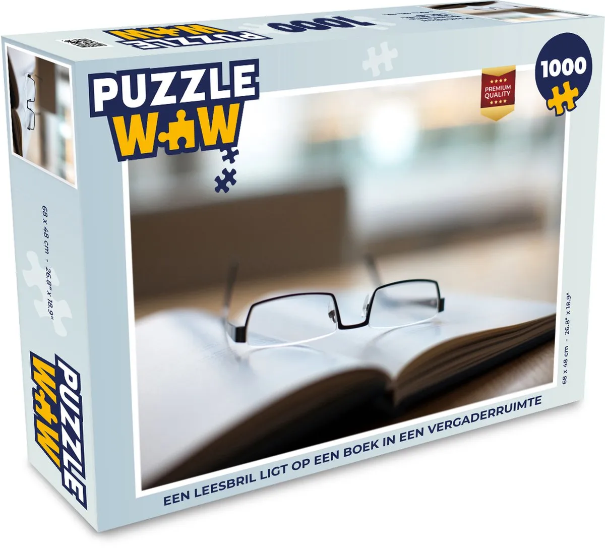 PuzzleWow Legpuzzel 1000 Stuks Multicolor