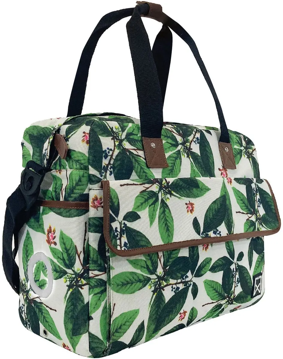 Willex Shopper Green Leaves