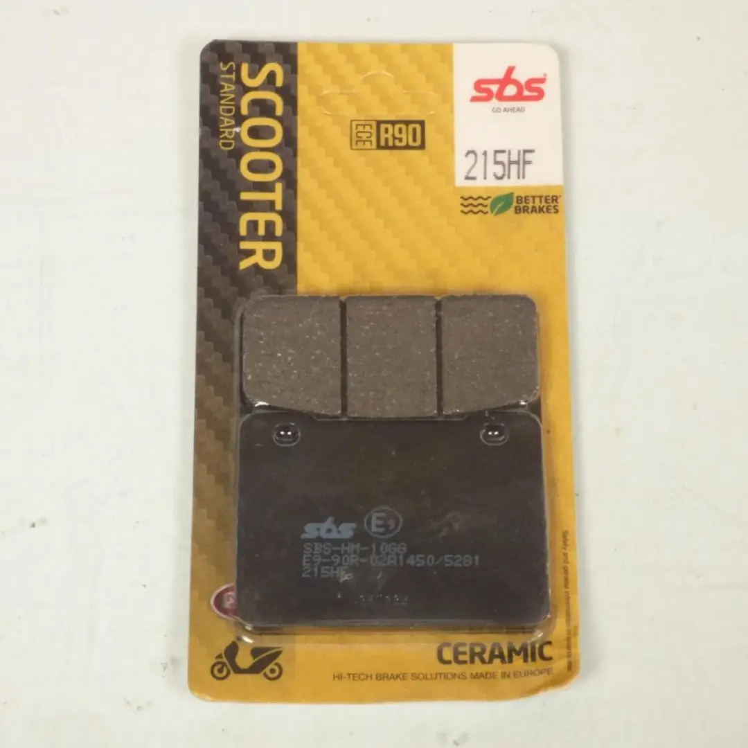 SBS Plaquette de frein AV Sym 400 Maxsym 2012-2016 215HF