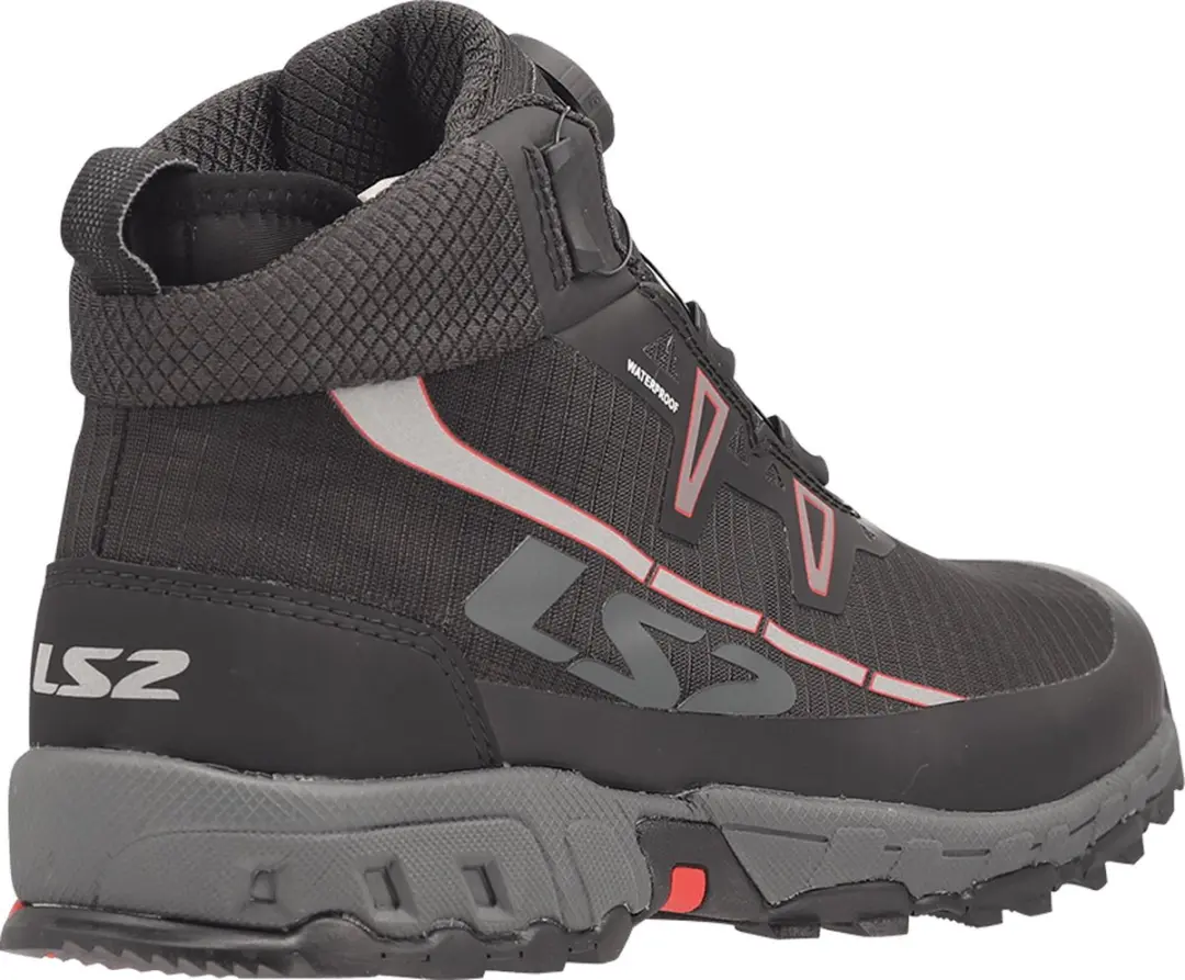 LS2 Trekker Waterdichte Motorschoenen 44 - Zwart - afbeelding 3 van 6