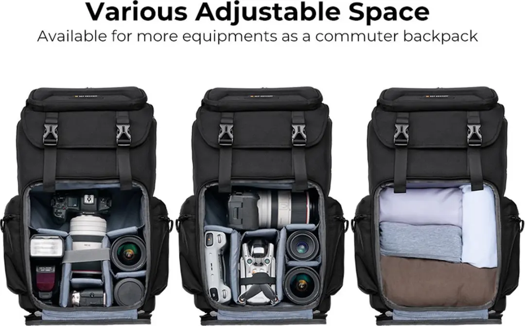 K&F Concept Beta Backpack 25L KF13.098V2 - 25L - Zwart