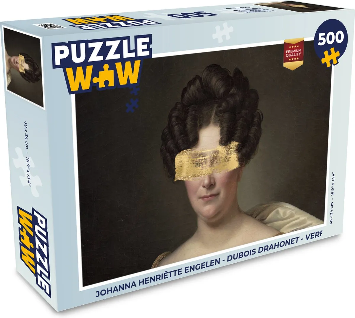 PuzzleWow Johanna Henriette Engelen - Dubois Drahonet Legpuzzel 500 Stuks - Multicolor