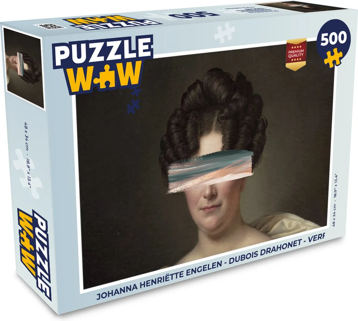 PuzzleWow Johanna Henriette Engelen - Dubois Drahonet Legpuzzel 500 Stuks - Multicolor