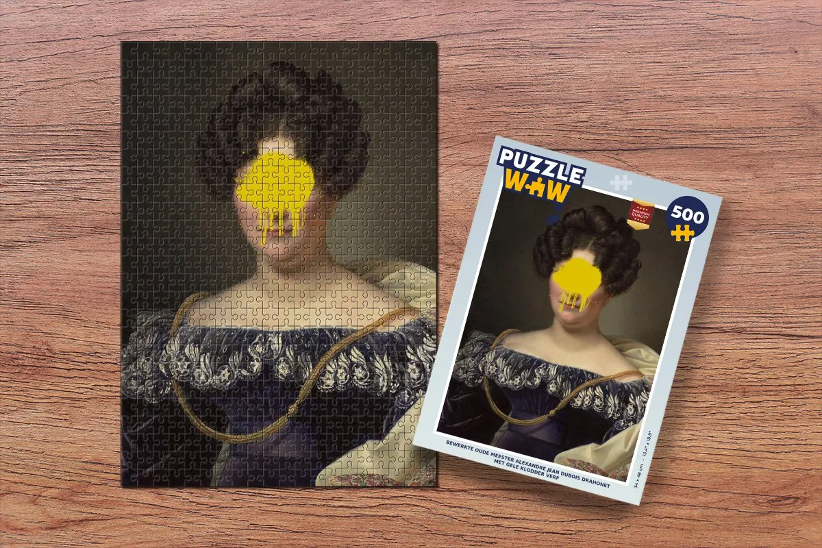 PuzzleWow Johanna Henriette Engelen - Dubois Drahonet Legpuzzel 500 Stuks - Multicolor